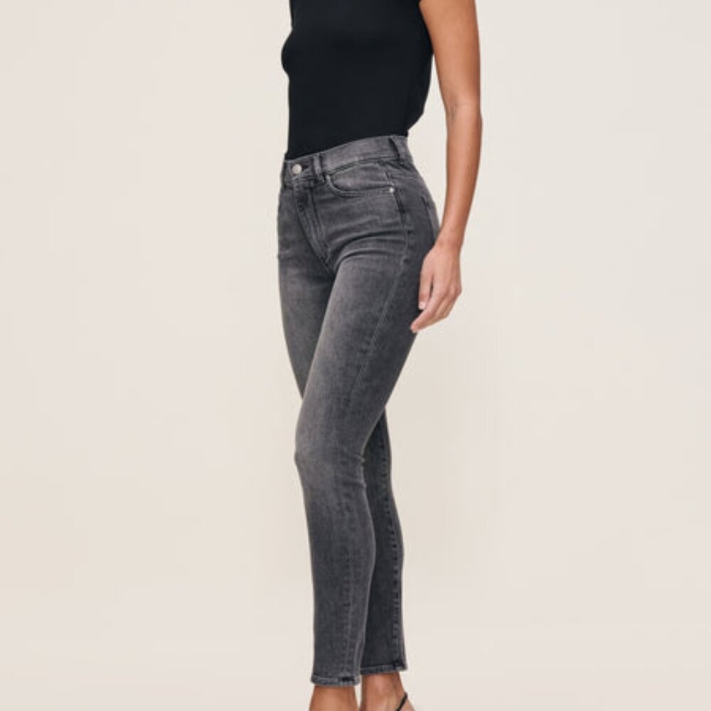 DL1961 Farrow High Rise Insta Slim Skinny Jeans | Size 32 | Smart Denim